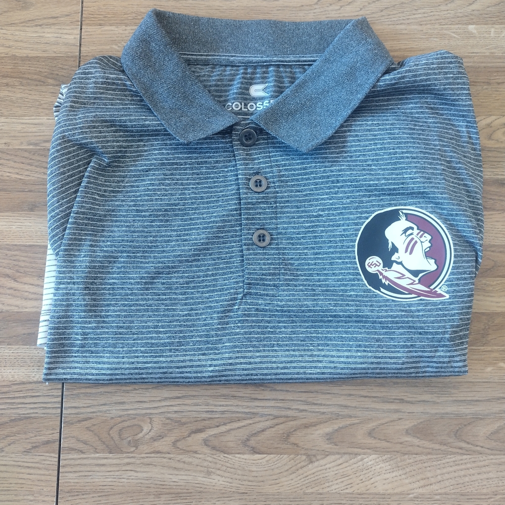 Colosseum Florida State Seminoles Polo Shirt